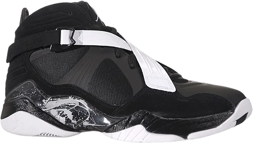  Jordan 8.0 Black White