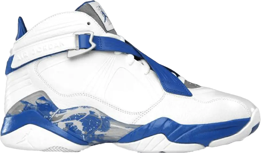  Jordan 8.0 White Silver