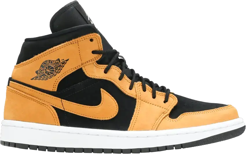  Jordan 1 Mid Desert Ochre (Women&#039;s)