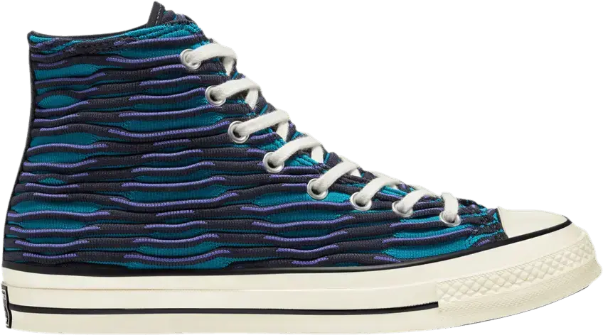  Converse Chuck Taylor All-Star 70 Hi Vibrant Knit Ocean Depths