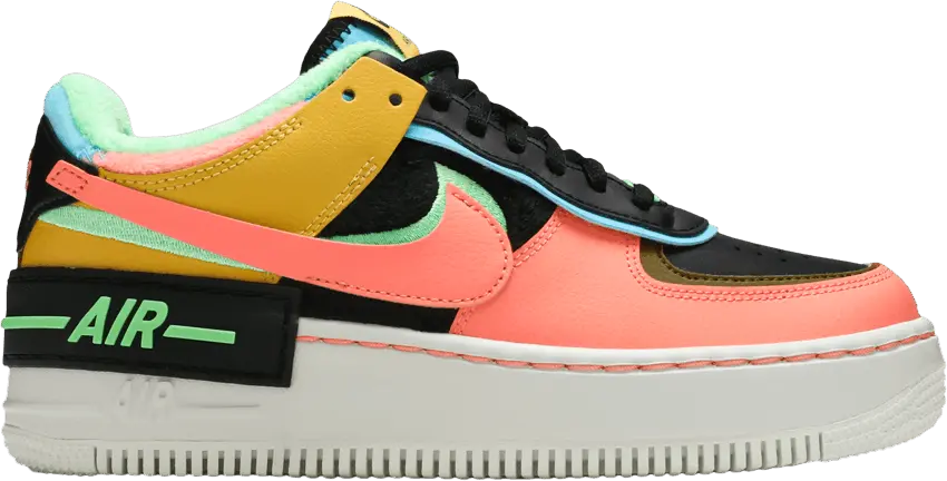  Nike Air Force 1 Low Shadow Solar Flare Atomic Pink (Women&#039;s)