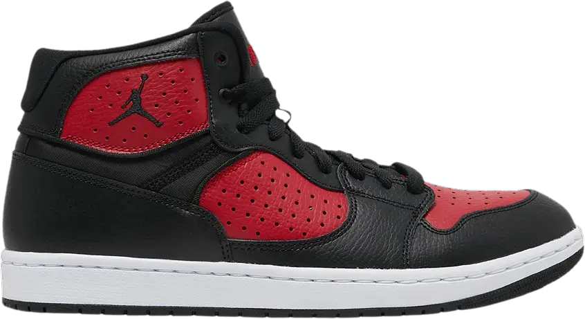 Jordan Access Black Gym Red White