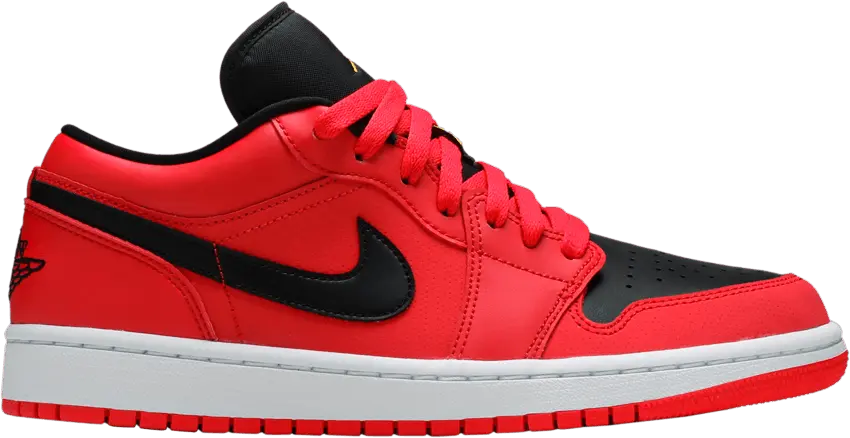  Jordan 1 Low Siren Red (Women&#039;s)