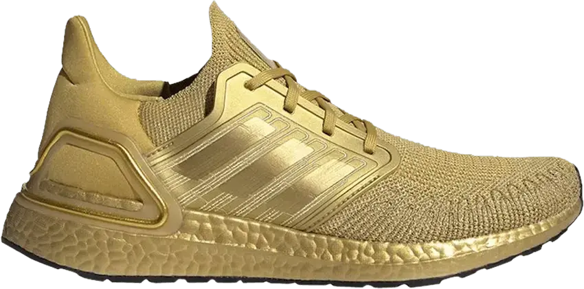  Adidas adidas Ultra Boost 20 Gold Metallic