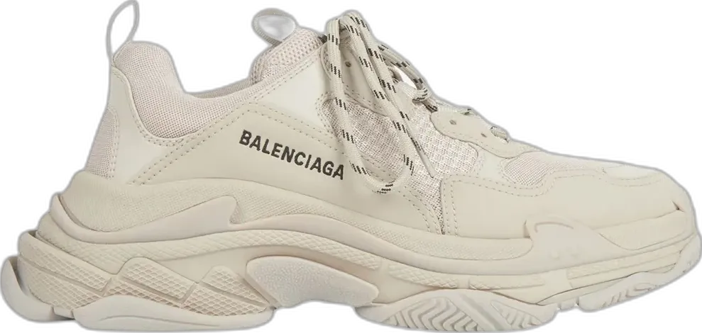  Balenciaga Triple S Triple Beige