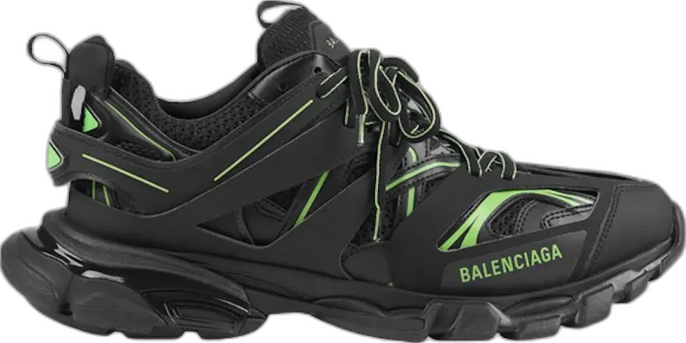  Balenciaga Track Black Green