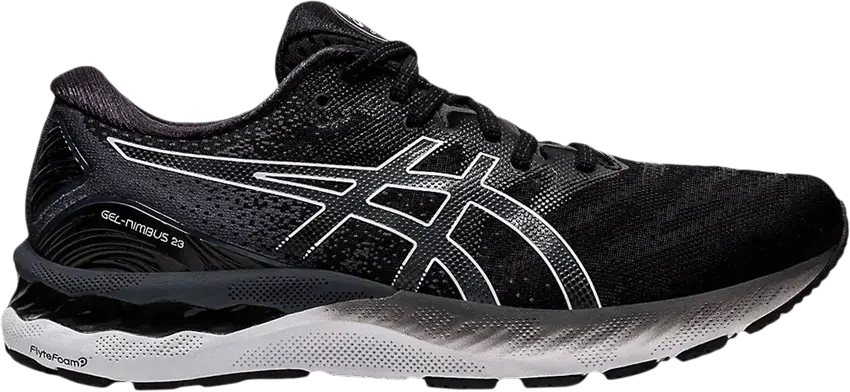  Asics Gel Nimbus 23 &#039;Black White&#039;