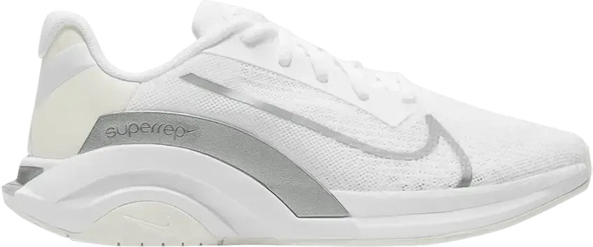  Nike ZoomX SuperRep Surge White Metallic Silver (Women&#039;s)