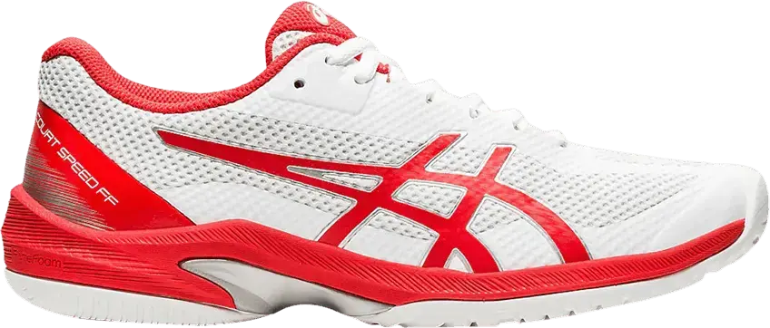  Asics Wmns Court Speed FF &#039;White Fiery Red&#039;
