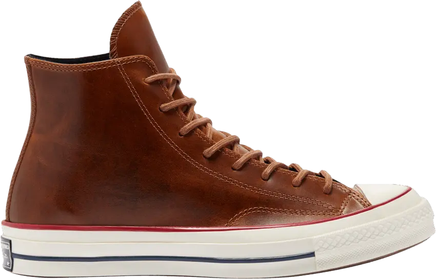  Converse Chuck 70 High &#039;Color Leather - Clove Brown&#039;