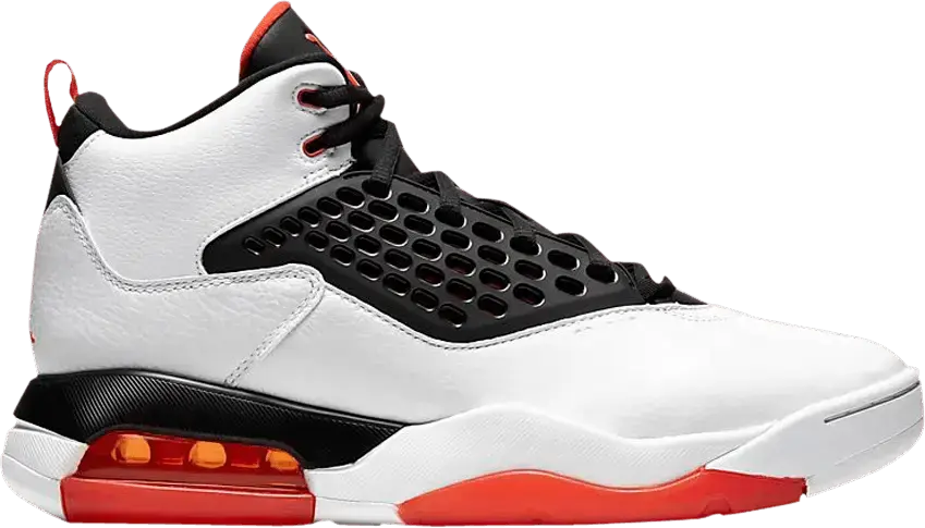  Jordan Maxin 200 White Black Team Orange