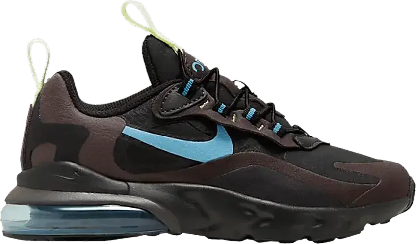  Nike Air Max 270 React PS &#039;Black Cerulean&#039;