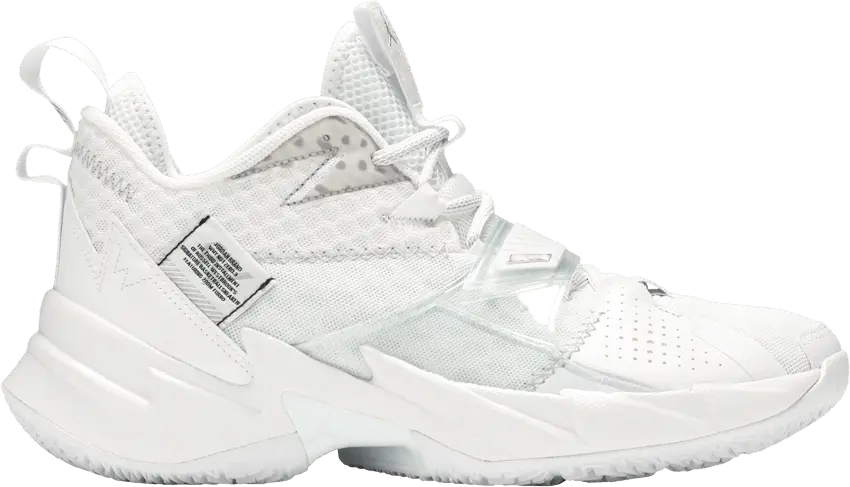  Jordan Why Not Zer0.3 &#039;White Metallic&#039;