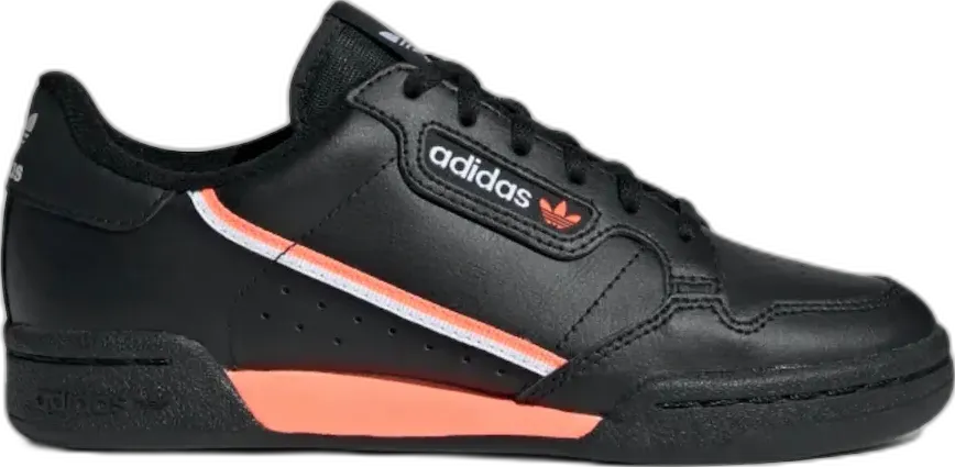 Adidas adidas Continental 80 Coral Black Signal Coral (GS)