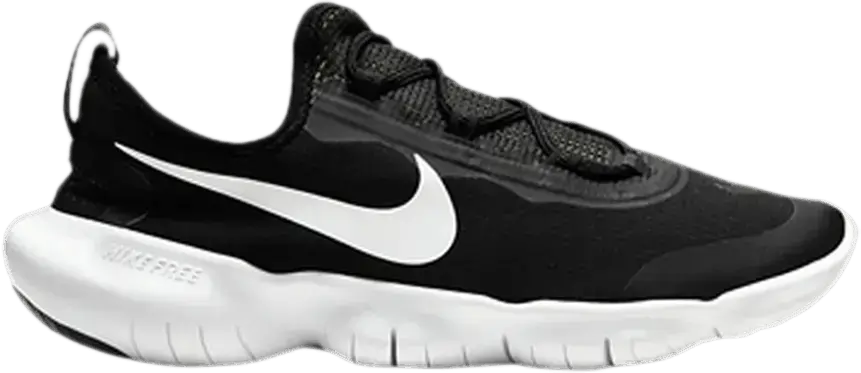 Nike Free RN 5.0 2020 GS &#039;Black White&#039;