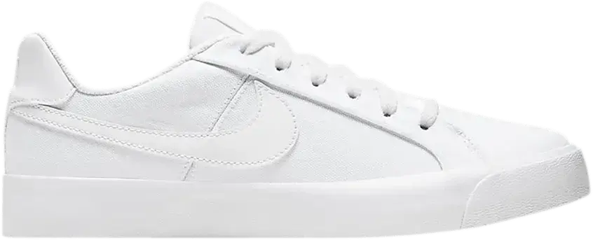  Nike Court Royale AC Canvas White (Women&#039;s)