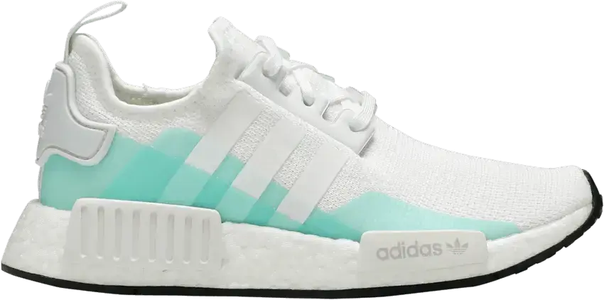  Adidas adidas NMD R1 White Clear Mint (GS)