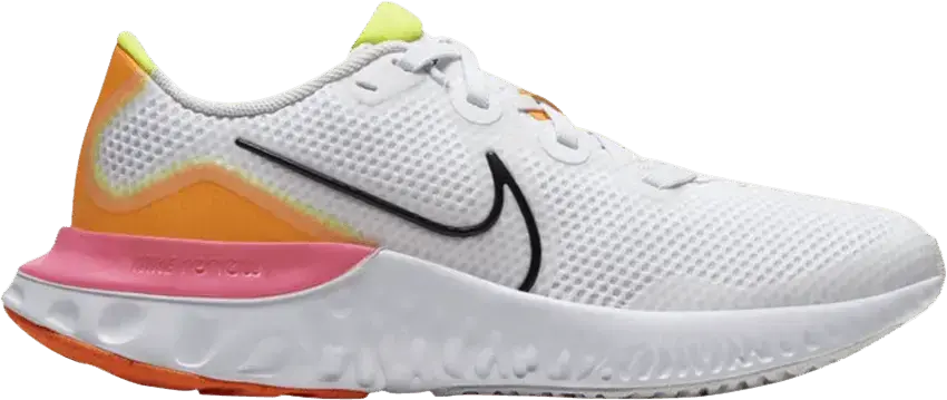  Nike Renew Run White Pink Blast (GS)