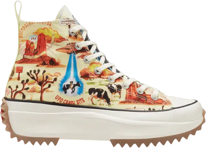  Converse Run Star Hike Hi Twisted Resort (Women&#039;s)