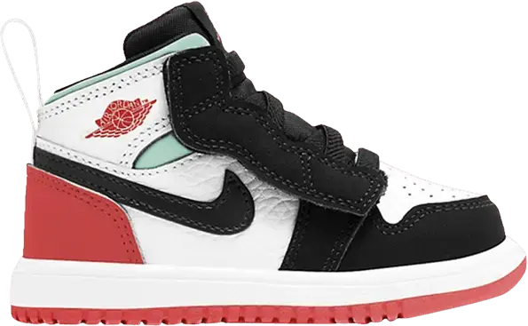  Jordan 1 Mid Alt White Black Red Spruce (TD)