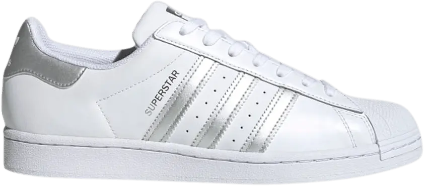 Adidas Superstar &#039;White Silver Metallic&#039;