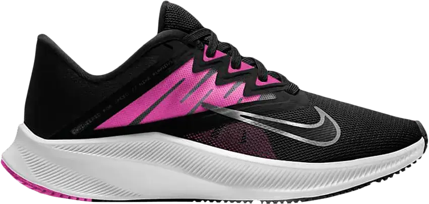  Nike Wmns Quest 3 &#039;Black Fire Pink&#039;