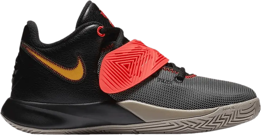  Nike Kyrie Flytrap 3 GS &#039;Black Chile Red&#039;