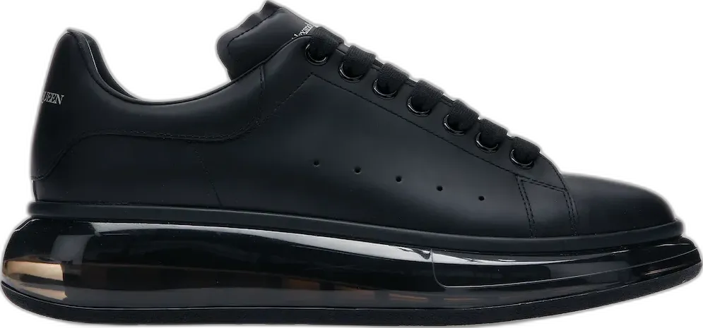  Alexander Mcqueen Alexander McQueen Oversized Black Shiny Sole