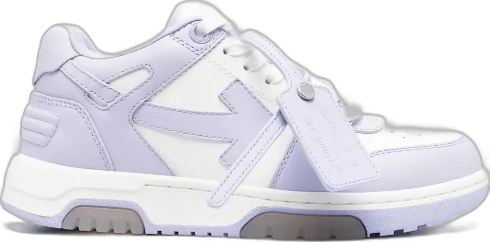  Off-White OFF-WHITE Out Of Office Calf Leather White Lilac (Women&#039;s)