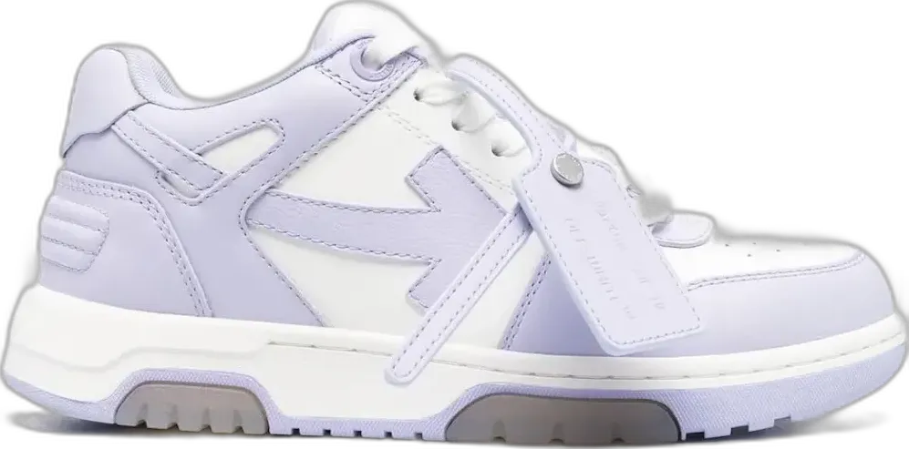 Off-White OFF-WHITE Out Of Office Calf Leather White Lilac (Women&#039;s)