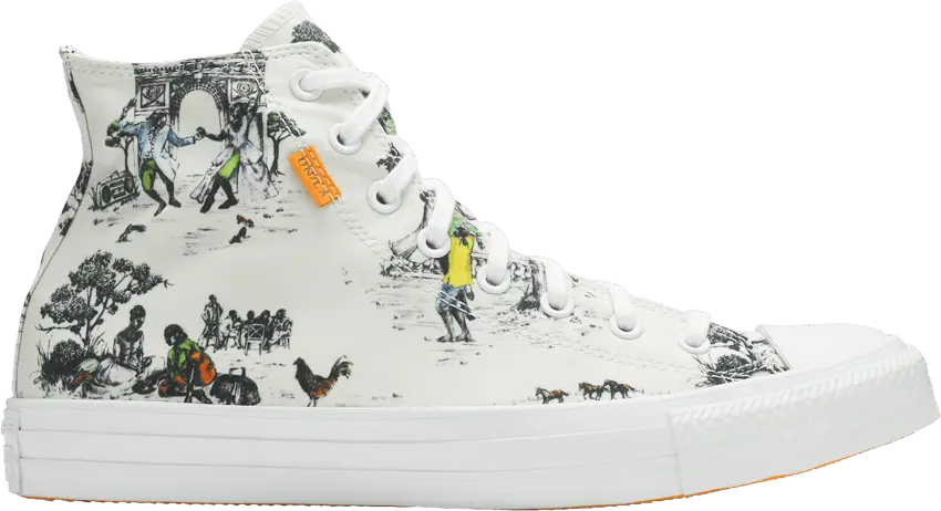  Converse Chuck Taylor All-Star Hi Union Sheila Bridges Harlem Toile