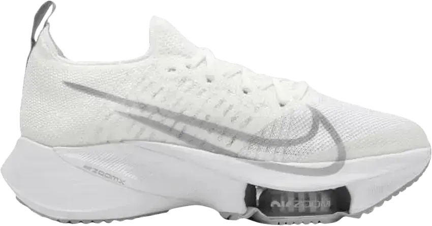  Nike Air Zoom Tempo Next% Flyknit White Pure Platinum (Women&#039;s)
