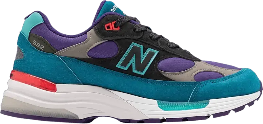  New Balance 992 Concepts Purple Grey Green