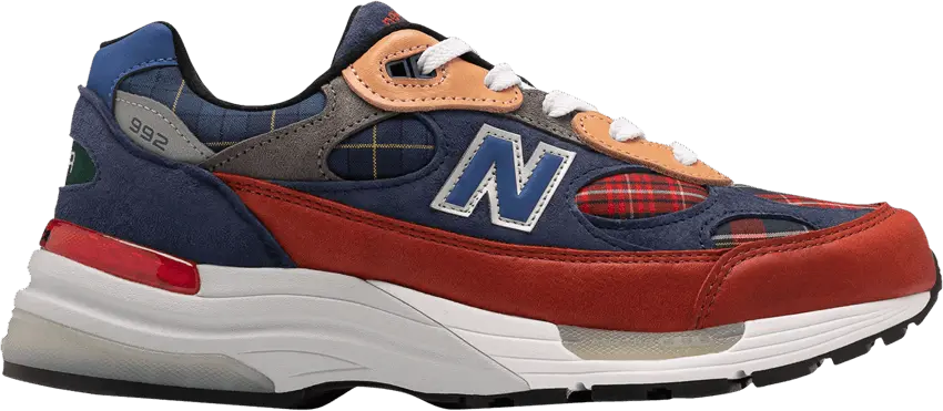  New Balance 992 Concepts Plaid