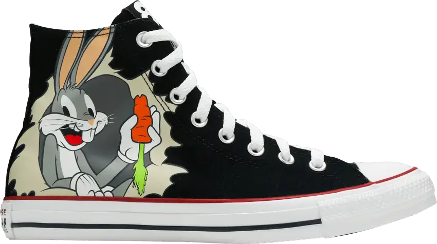  Converse Looney Tunes x Chuck Taylor All Star High &#039;80th Anniversary - Bugs Bunny&#039;s Mischief&#039;