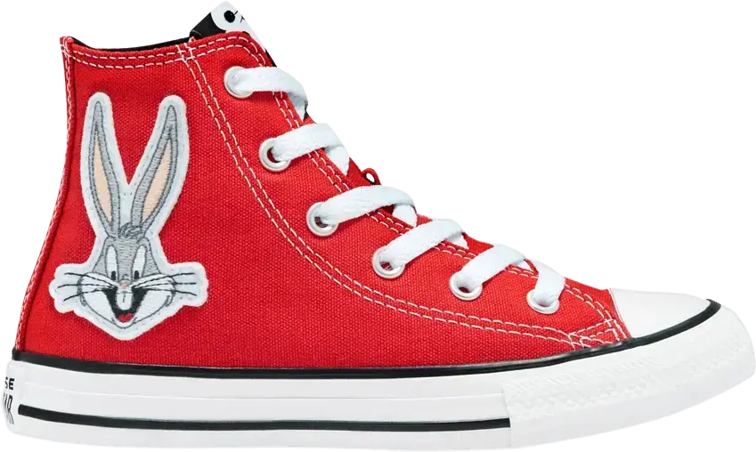  Converse Chuck Taylor All-Star Hi Bugs Bunny 80th Anniversary Red (PS)