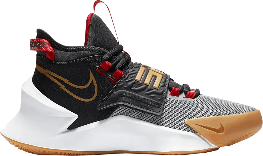  Nike Future Court 3 GS &#039;Red Metallic Gold&#039;