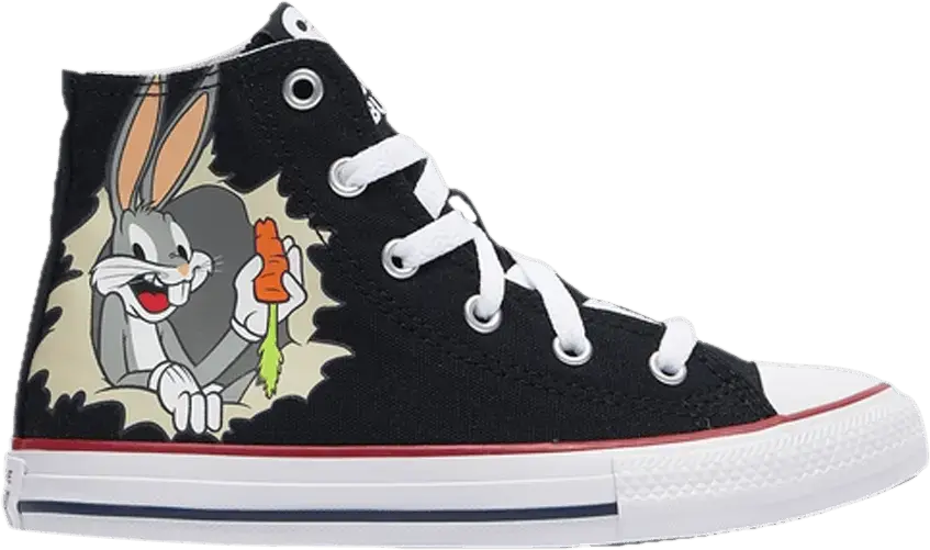  Converse Chuck Taylor All-Star Hi Bugs Bunny 80th Anniversary Black (PS)