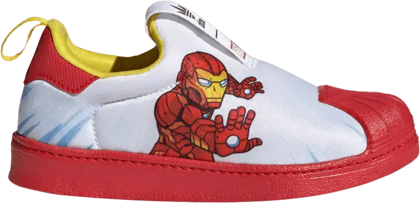  Adidas Marvel x Superstar 360 J &#039;Iron Man&#039;