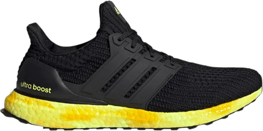  Adidas adidas Ultra Boost 4.0 DNA Watercolor Pack Solar Yellow
