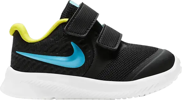  Nike Star Runner 2 TD &#039;Black Chlorine Blue&#039;