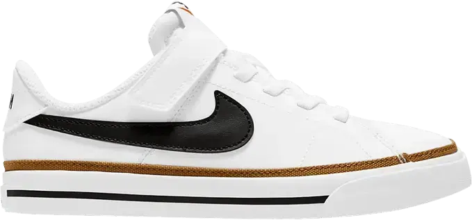  Nike Court Legacy White Desert Ochre (PS)