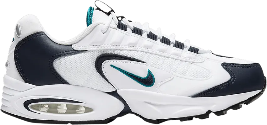  Nike Air Max Triax 96 White Deep Emerald Obsidian