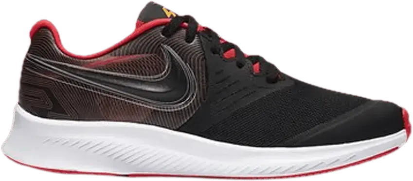  Nike Russell Wilson x Star Runner 2 GS &#039;Black Laser Crimson&#039;