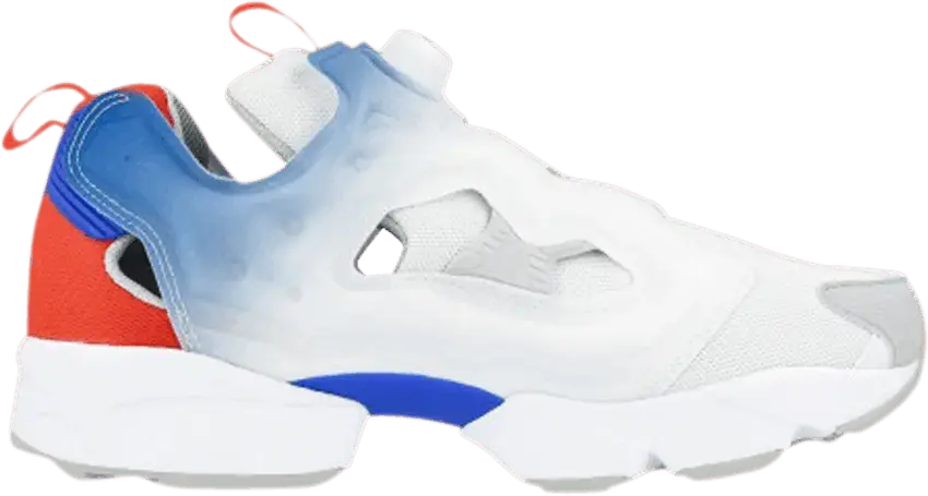  Reebok Instapump Fury Fading Tri-Color White