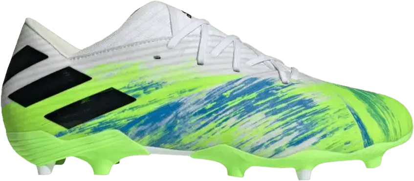  Adidas adidas Nemeziz 19.2 FG White Black Signal Green