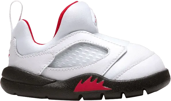  Jordan 5 Retro Little Flex White Black University Red (TD)