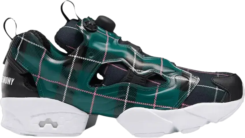  Reebok Instapump Fury Opening Ceremony Plaid Green