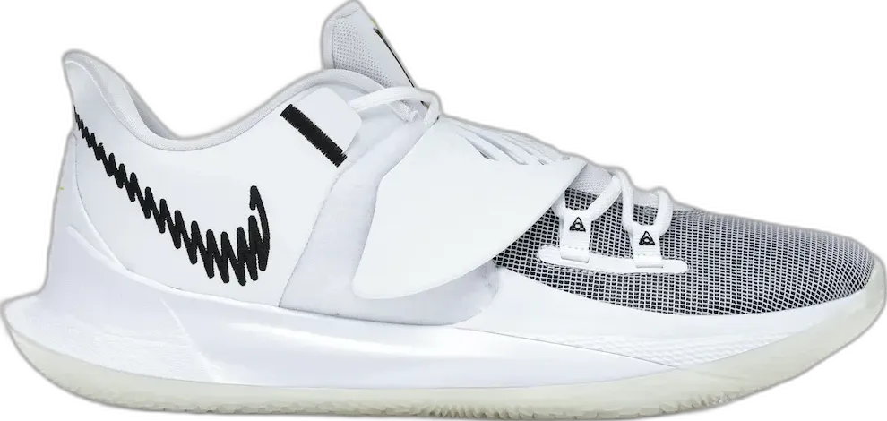 Nike Kyrie Low 3 White Black Glow
