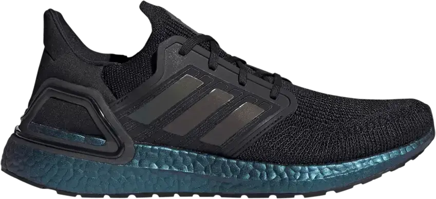  Adidas adidas Ultra Boost 20 Black Signal Cyan